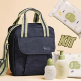 Conjunto Natura Mamãe e Bebê com Frasqueira (4 produtos)