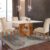 Conjunto Sala De Jantar Mesa Tampo Dakota Plus 120x80cm