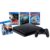 Console PS4 V18 + 1 Controle Dualshock 4 Preto + 4 Jogos (Ghost Of Tsushima, God Of War, Ratchet&Clank e Battlefield 4)