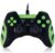 Controle Gamer Multilaser JS091 PS3/PC com Fio – Preto/Verde