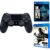 Controle Sem Fio Dualshock 4 Preto + Game Ghost Of Tsushima Versao Do Diretor + Game The Last Of Us Part II – PS4