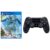 Controle sem Fio DualShock 4 Sony PS4 – Jet Black + Jogo Horizon Forbidden West – PS4