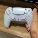 Controle Sony DualSense PS5, Sem Fio, Chroma Pearl