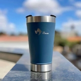 Copo Térmico Fox Stainless Quente e Frio com Tampa 473ml