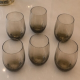Copos NADIR FIGUEIREDO Long Drink, 475ml, 6 Peças Jogo De Copos, Aruba, Cinza, Aruba Fumê