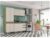 Cozinha Compacta SMP Viena com Balcão 8 Portas – 3 Gavetas
