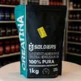 Creatina 1kg Suplemento Monohidratada em pó 100% Pura – Soldiers Nutrition