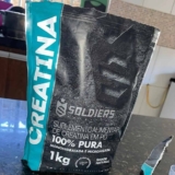 Creatina Monohidratada 1Kg – 100% Pura Importada – Soldiers Nutrition
