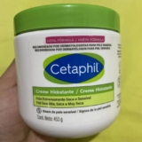Creme Hidratante Cetaphil de 453 g. Restaura a Barreira Natural da Pele em 1 Semana. Recomendado por Dermatologistas para Pele Sensível