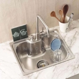 Cuba para cozinha gourmet pia aço inox com acessórios Nawa 50×40 cm pingoo casa