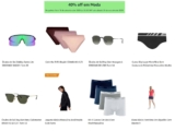 Cupom 40% OFF em Moda – Amazon