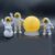Decoração Astronauta + Lua