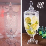 Dispenser de Cristal Brandon Lyor Transparente 4L