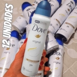 Dove 12 Unidades Desodorante Antitranspirante Aerossol Original 150ml