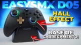 EasySMX D05: Controle Gamer Bom e Barato com Base de Carregamento