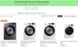 Economize 25% em Lava e Seca Samsung