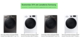 Economize 35% em Lavadoras Samsung