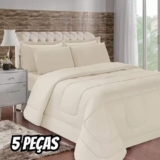 Edredom Casal Queen Cobertor Dupla Face 5 Peças – CASA DONA