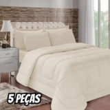 Edredom Casal Queen Cobertor Dupla Face 5 Peças – CASA DONA