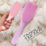 Escova De Cabelo Desembaraçadora The Wet Detangler Rosa Tangle Teezer