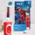 Escova Elétrica Oral-B Spiderman 1 Unidade, Cor: Vermelho