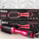 Escova Secadora de Cabelos Soft Beauty Cherry Philco Pec13 1300w 4 em 1