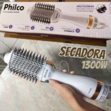 Escova Secadora Philco 4 em 1 1300W PES09BG – Bivolt
