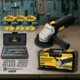 Esmerilhadeira Lixadeira Angular 4.1/2 + Acessórios