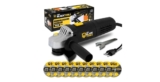 Esmerilhadeira Lixadeira Angular Bte750 4.1/2 750w Com Discos 4.1/2 The Black Tools