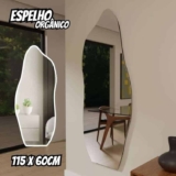 Espelho Orgânico Corpo Inteiro 115×60 De Decoração Pinterest