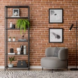 Estante 6 Prateleiras Aço Livros Quarto Cozinha Multiuso Fer