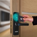 Fechadura Digital Biométrica Inteligente Eletrônica Touch, Biométrica, Senha, Teclado Numérico – Smart Key Pro