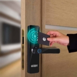 Fechadura Digital Biométrica Inteligente Eletrônica Touch, Biométrica, Senha, Teclado Numérico – Smart Key Pro