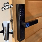 Fechadura Digital Biométrica Inteligente Kuanttum Delta