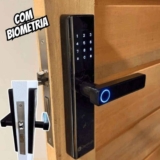 Fechadura Digital Biométrica Inteligente Kuanttum Delta