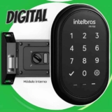 Fechadura Digital De Sobrepor Fr 102 Preto Intelbras