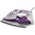 Ferro a Vapor Ceramic Express F-40 Branco e Roxo 127V