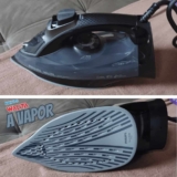 Ferro A Vapor Série 5000 1470W, Philips Walita, Preto, Vapor constante de 25 g/min, Sistema de vapor extra de 180 g, SteamGlide Plus (DST5040/84), 220v