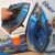 Ferro de passar a Vapor Oster Turbo Steam, Base Cerâmica, Azul, 2200W, GCSTCS-401