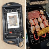 FISCHER CHURRASQUEIRA ELÉTRICA PORTÁTIL GRILL PRETA 127V 4513-9419