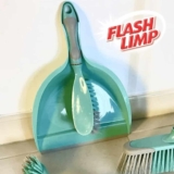Flash Limp Conjunto 2 Peças Limpeza Diária Pá E Escova Lav6591 Verde