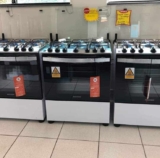 Fogão Brastemp 6 Bocas Branco Com Botões Removíveis E Exclus Branco 127/220v