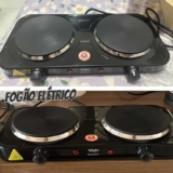 Fogão Cooktop Elétrico Elgin 2 Bocas Preto 127v