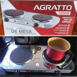 Fogão Elétrico de Mesa Agratto FM-01 127V 2000W, 4917, Inox