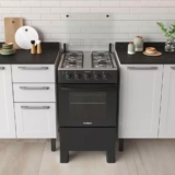 Fogão Itatiaia 4 Bocas Star Clean New Preto