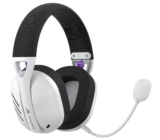 Fone de Ouvido Headset Gamer Havit Fuxi-H3 White Black, Com Fio e Sem Fio, Wireless 2,4GHz, Bluetooth, Cabo USB-C, Cabo 3,5mm. Surround, Baixa Latência, Quad-Mode