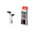 Fone de Ouvido JBL Jblc50hiblk C50HI Intra-auricular com Microfone – Preto
