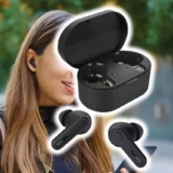 Fone De Ouvido Philips True Wireless Tat1108bk/00 color Preto