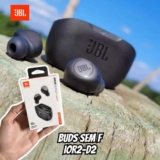 Fone De Ouvido Wave Buds Sem Fio Preto Jbl Jblwbudsblk
