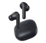 Fone de OuvidoQCY Buds T43 ENC Bluetooth 5.3, IPX4, 35H de Reprodução, Drivers de 10mm, Cor Preto